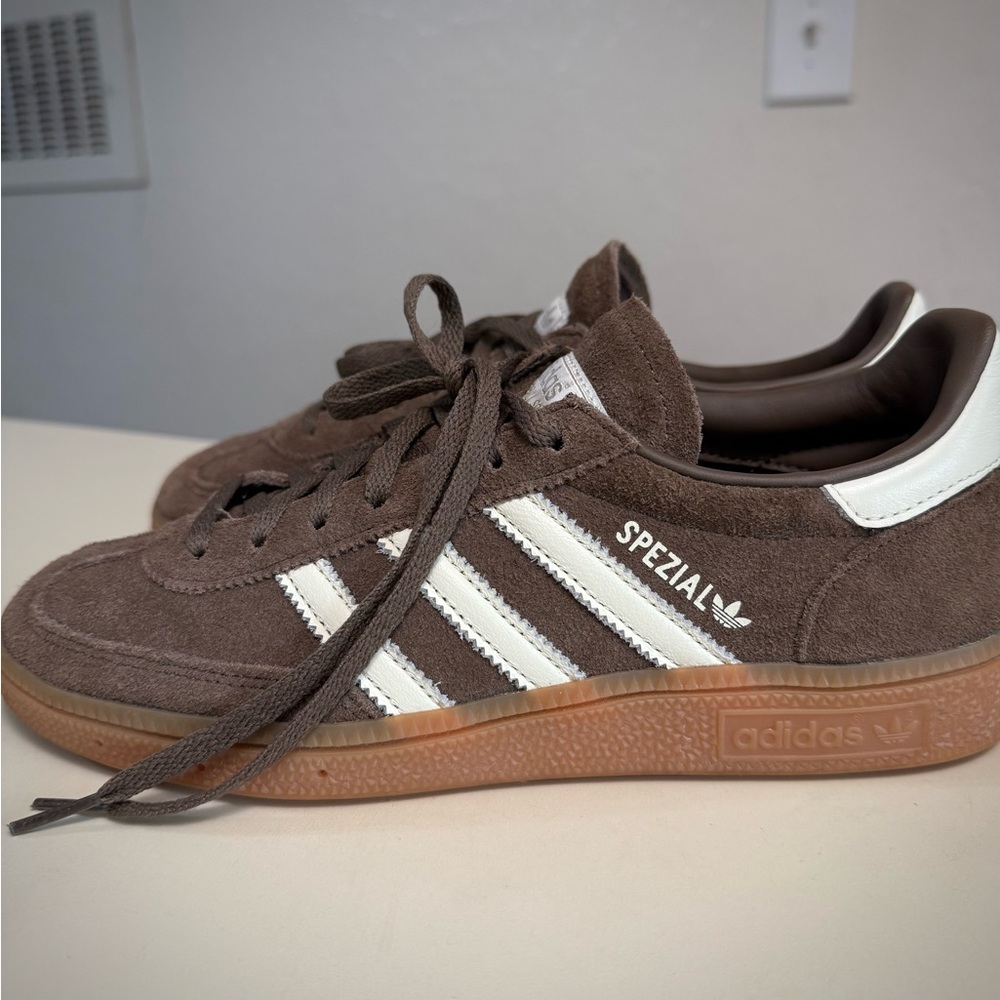 Adidas Spezial Brown Suede Sneakers
